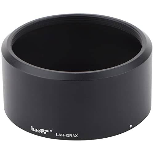 Haoge LAR-GR3X 렌즈 필터 어댑터 링 RICOH GR3X/ GRIIIX 디지털 컴팩트 카메라 GT-2 GW4 와이드 변환 렌즈 대체 GA-2