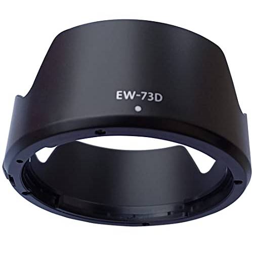 EW-73D 렌즈 후드 쉐이드 캐논 EF-S 18-135mm F/ 3.5-5.6 is USM(Not is or is STM), RF24-105mm F4-7.1 is STM, HUIPUXIANG 58mm 렌즈 후드