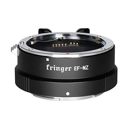 Fringer EF-NZ 캐논 to 니콘 렌즈 어댑터 오토 포커스 어댑터 링 호환가능한 캐논 EF 렌즈 to 니콘 Z 마운트 Zfc Z5 Z6 Z7 Z50 카메라 어댑터