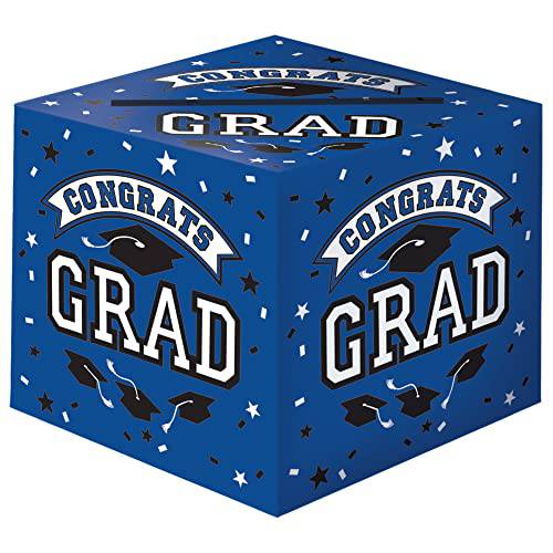 Grad Cardholder 박스 - 12 x 12 | 블루 | 1 PC.