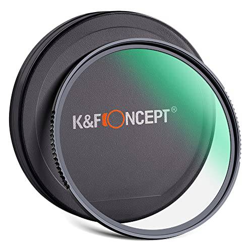 K& F Concept 52mm MC UV 프로텍트 필터 충격방지 강화 광학 글래스 28 Multi-Layer 코팅 HD/ 방수/ 스크레치 방지 52mm 카메라 렌즈