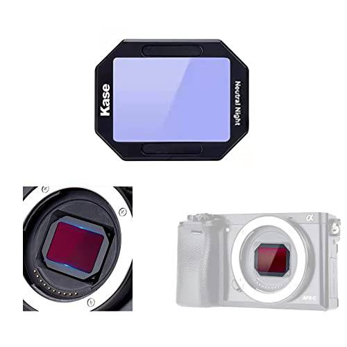 Kase Clip-in 광공해 방지 카메라 필터 소니 중성 나이트 필터 소니 APS-C 미러리스 디지털 카메라