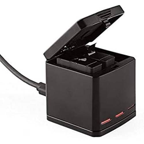 HIFFIN® 3 채널 GP-FXD-801 배터리 충전기 호환가능한 고 프로 히어로 8 블랙 액션 카메라 USB 케이블 히어로 8 블랙 악세사리