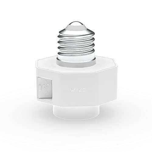 Wyze 램프 소켓 파워 어댑터 Wyze 캠 v3 (v3 카메라 판매 별도)
