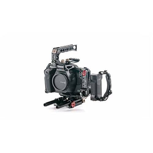 Tiltaing 카메라 케이지 BMPCC 6K 프로 Advanced 키트 TA-T11-A-B 블랙매직 포켓 시네마 카메라 리그 (Advanced 키트 블랙)