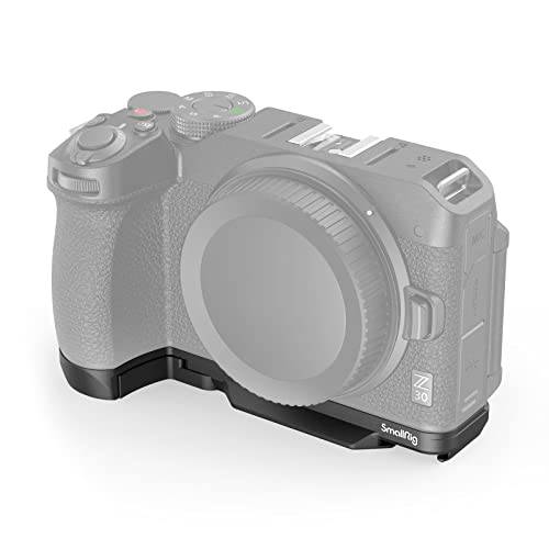 SmallRig Z 30 베이스플레이트 니콘 Z 30 카메라, 베이스플레이트 카메라 그립 Built-in 콜드슈 마운트 and 퀵릴리즈 플레이트 Arca-Swiss - 3857