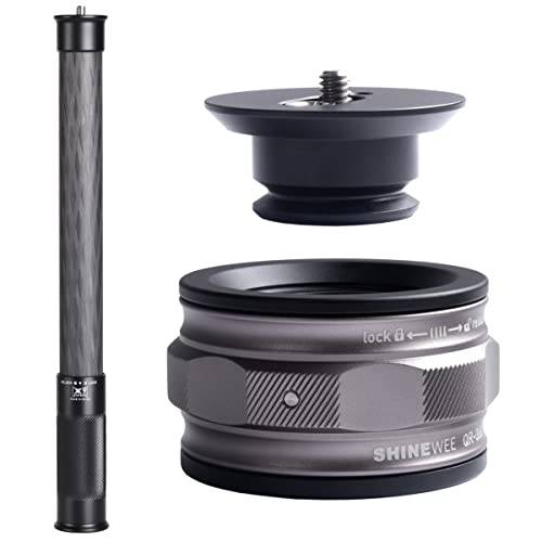 카메라 연장 기둥+ Move 퀵릴리즈 시스템, 360 도 Qiick 릴리즈 기둥 카메라, 짐벌