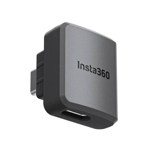 Insta360 마이크 어댑터 (수평 버전), 호환가능한 원 RS