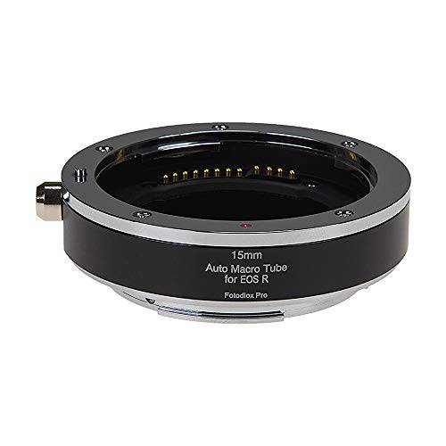 Fotodiox 프로 자동 매크로 연장 튜브, 15mm 부분 - 캐논 RF (EF-R) 마운트 MILC 카메라 익스트림 Close-up 사진촬영용