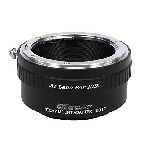 KECAY Ai To NEX 렌즈 마운트 어댑터 니콘 Ai 렌즈 To 소니 NEX E 마운트 카메라 NEX-3 NEX-5 NEX-5C NEX-5N NEX-5R NEX-6 NEX-7 NEX-VG10