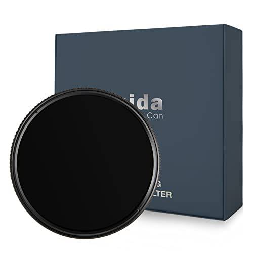 Haida 조절가능 필터 카메라 Multi-Coating 가변 ND 방수 스크레치 방지 필터 프로 II 소형 코팅 광학 글래스 중성 농도 SLR 사진 필터 (77mm)