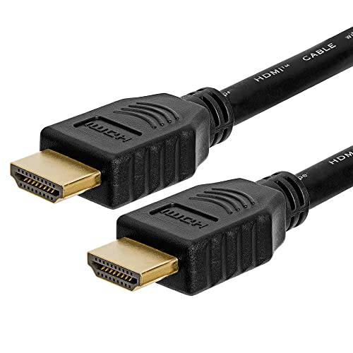 BRENDAZ 호환가능한 HDMI 2.0 케이블 블랙매직 디자인 포켓 시네마 카메라 4K/ 6K 고속 18Gbps HDMI to HDMI 케이블 w/ 이더넷 - 4K Male to Male (15-Feet)