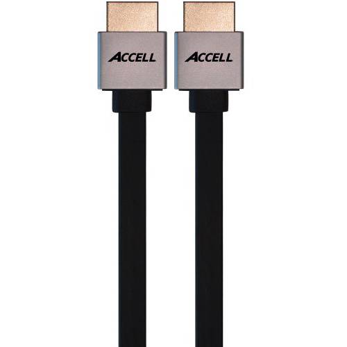 Accell ProUltra Thin 고속 HDMI 플랫 케이블  이더넷 - 6.6ft (2m), HDMI 2.0 Compliant 4K UHD @60Hz