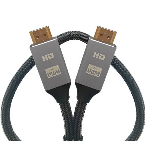 1.5m/ 5ft 4K HDMI 케이블,  고속, 18Gbps, HDMI 2.0 케이블, Braided HDMI 케이블