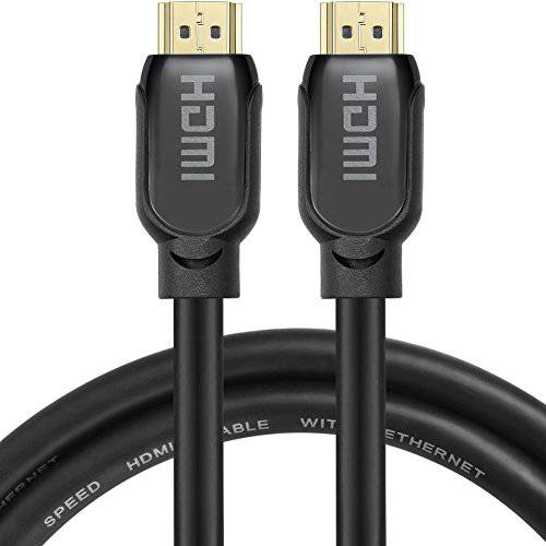KIN& P 4K HDMI 케이블 6ft-High 스피드 18Gbps HDMI 2.0 케이블  4K HDR, 3D, 2160P, 1080P, 이더넷 오디오 Return(ARC) -HDMI 케이블 30AWG, 호환가능한 UHD TV, Blu-ray, PS4/ 3, PC, 파이어 TV (6ft)