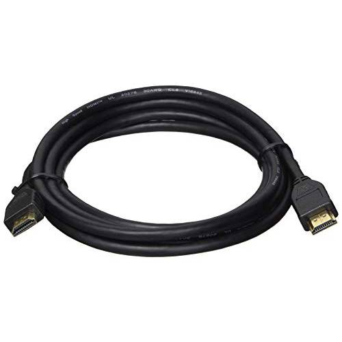 Monoprice 고속 HDMI 케이블 - 8 Feet - 블랙, No 로고 (3-Pack) 4K@60Hz, HDR, 18Gbps, YCbCr 4:4:4, 30AWG, CL2 - 상업용 시리즈 (139526)