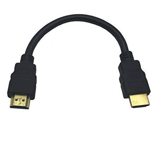 8K HDMI 2.1 Cable;MMNNE 8Inch 숏 8K HDMI 2.1 케이블 HDMI Male to Male 48Gbs 8K 울트라 HD 고속 HDMI 케이블, 8K@60hz 4K@120hz 144Hz eARC HDR10 4:4:4 HDCP 2.2