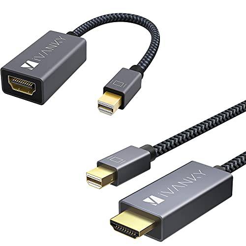 미니디스플레이포트, 미니 DP to HDMI 케이블+ 미니디스플레이포트, 미니 DP to HDMI 어댑터