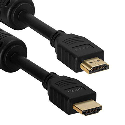 Cmple - HDMI 케이블 3FT 페라이트 코어 - 28 AWG 고속 HDMI 케이블 이더넷, 지원 (4K 60HZ, 1080p 풀 HD, UHD, 울트라 HD, 3D, Arc, PS4, 엑스박스, HDTV) - 3 Feet