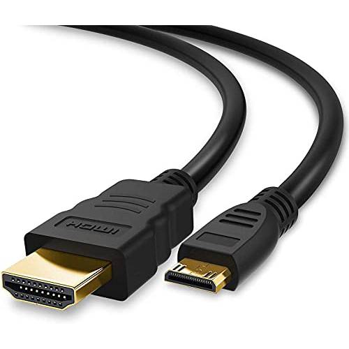 BRENDAZ 미니 HDMI to HDMI 케이블 4K  고속 HDMI 2.0 케이블 호환가능한 연결 캐논 VIXIA HF R800, HF G50 UHD 4K 캠코더 to a TV or 모니터. (15-Feet)