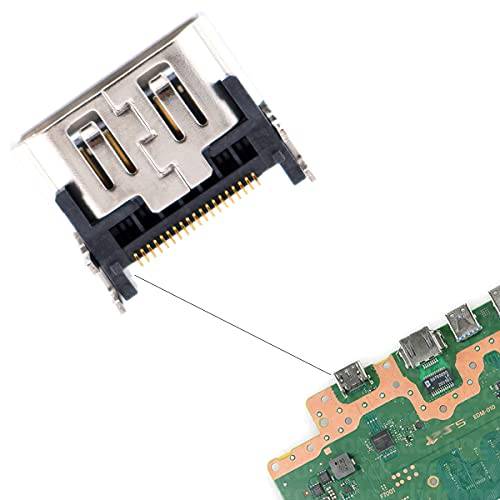 Deal4GO HDMI 포트 컴포넌트 교체용 소니 플레이스테이션 5 PS5 HDMI 2.1 디스플레이 소켓 잭 커넥터 (고정 NO 신호)