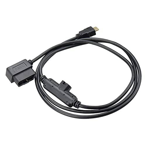 플러그 and 플레이 인터페이스 케이블 OBDII to HDMI 모니터 호환가능한 엣지 CS2 CTS2 CTS3 플러그 모니터 교체용 H00008000