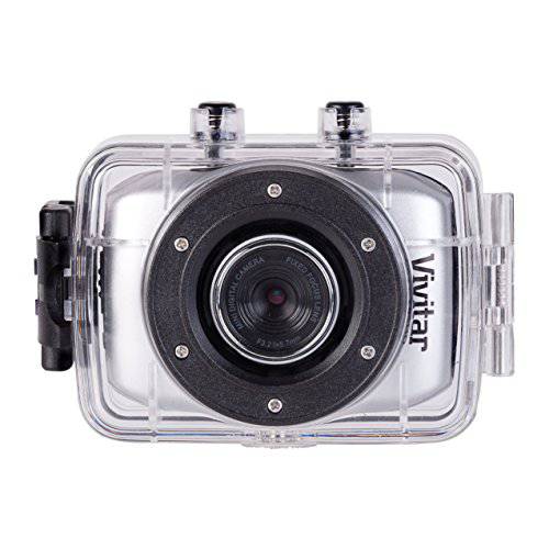 Vivitar DVR785HD-BLU 5MP 프로 방수 액션 카메라코더 with 케이스 and 마운트 Video 카메라 with 2-Inch LCD 스크린 ( 색상다양)