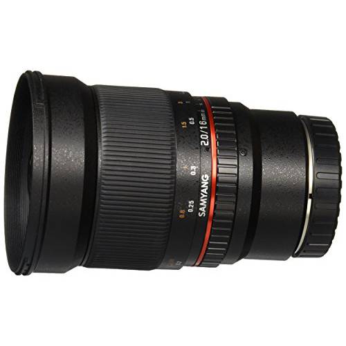 Samyang SY16M-M 16mm f/ 2.0 Aspherical 와이드 앵글 렌즈 for 캐논 M