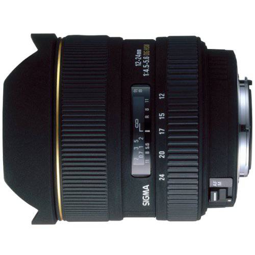Sigma 12-24mm f/ 4.5-5.6 EX DG IF HSM Aspherical 초광각, 울트라와이드 앵글 Zoom 렌즈 for Nikon SLR 카메라
