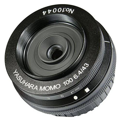 Yasuhara MO100NF 43-43mm f/ 6.4-22 Fixed 프라임,고급 MoMo 100 소프트 포커스 렌즈 for Nikon DSLR, Black