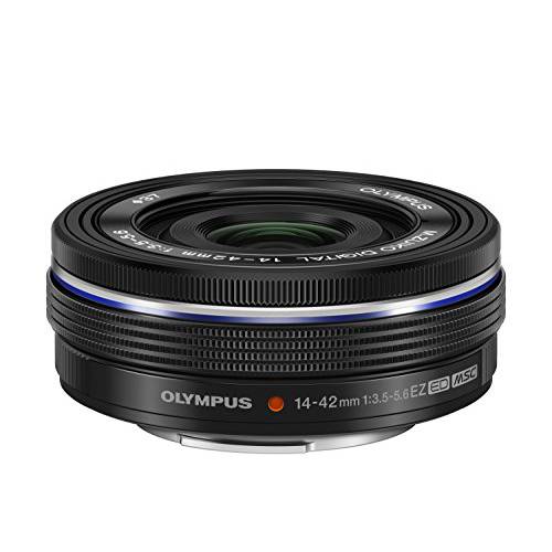 Olympus 14-42mm f3.5-5.6 EZ 호환가능 렌즈 for brandnameeng/ 파나소닉 미니 4/ 3 디지털 카메라 ( 블랙) - 인터네셔널 Version (No Warranty)