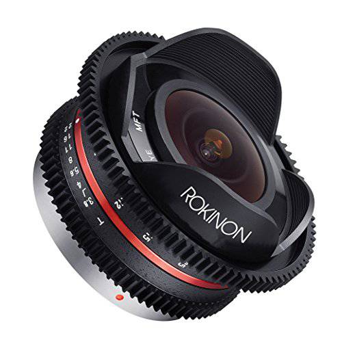 Rokinon CV75MFT-B 7.5mm T3.8 Cine 어안 렌즈 for Olympus/ 파나소닉 미니 4/ 3 카메라