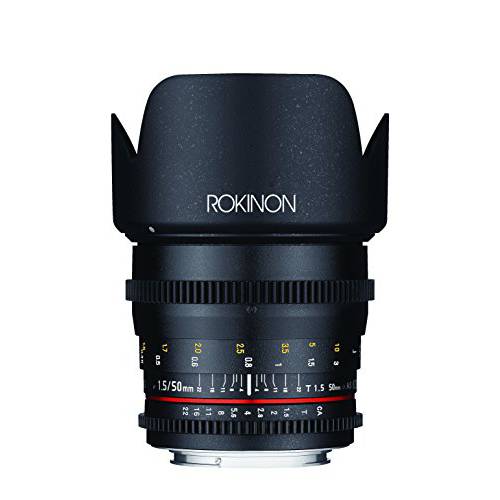 Rokinon Cine DS 50mm T1.5 AS IF UMC 풀 프레임 Cine 렌즈 for Nikon