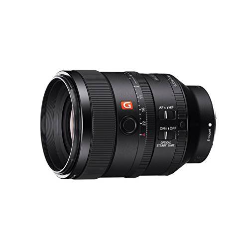 소니 SEL100F28GM 100mm f2.8 Medium-telephoto Fixed 프라임,고급 카메라 Lens, Black