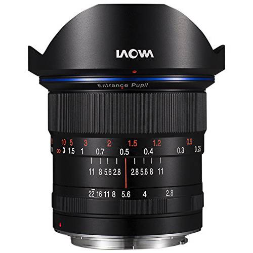 Laowa 12mm f/ 2.8 Zero-D Ultra-Wide 앵글 렌즈 (Canon EF Moun