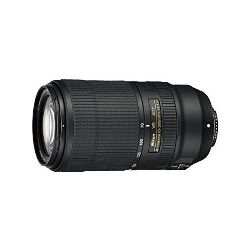 Nikon AF-P NIKKOR 70-300mm f/ 4.5-5.6E ED VR Fixed Zoom 디지털 Slr 카메라 Lens, Black