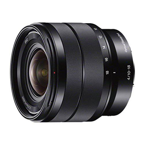 소니 - E 10-18mm F4 OSS Wide-angle Zoom 렌즈 (S EL1018), Black