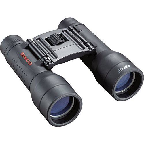 TASCO ES12X32 에쎈셜 루프 Prism 루프 MC 박스 Binoculars, 12 x 32mm, Black