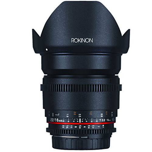 Rokinon DS16M-N 16mm T2.2 Cine 와이드 앵글 렌즈 for Nikon 디지털 SLR