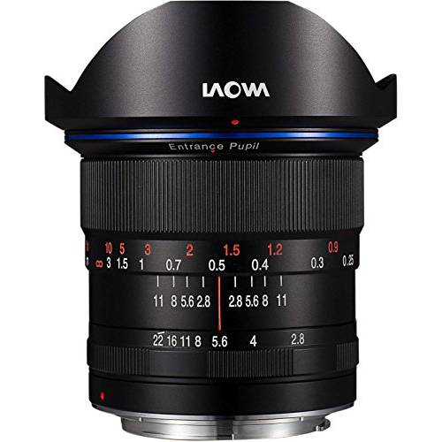 laowa 12 mm F/ 2.8 Zero-d 니콘 AI MILC/ SLR 와이드 렌즈  블랙 (MILC/ SLR 카메라 렌즈ES and 필터, 16/ 10, 와이드 렌즈, 0.18 22 2.8 니콘 AI/ M)