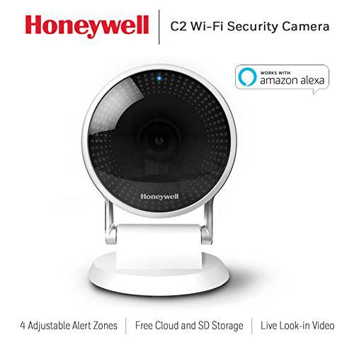 Honeywell 홈 C2 실내 와이파이 보안카메라, CCTV