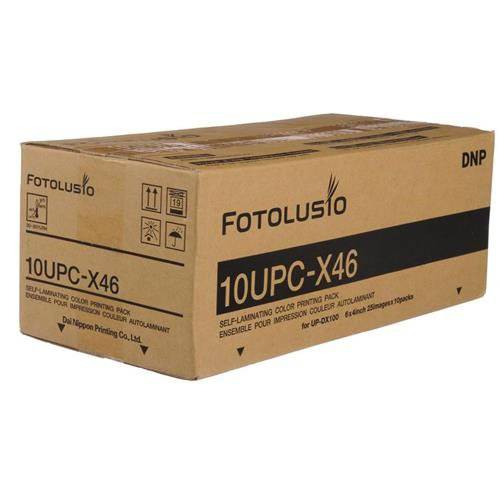 DNP 10UPC-X46 4x6 Self-Laminating 컬러 인쇄 Pack for the 소니 UPX-C100& UPX-C200 디지털 인쇄 시스템