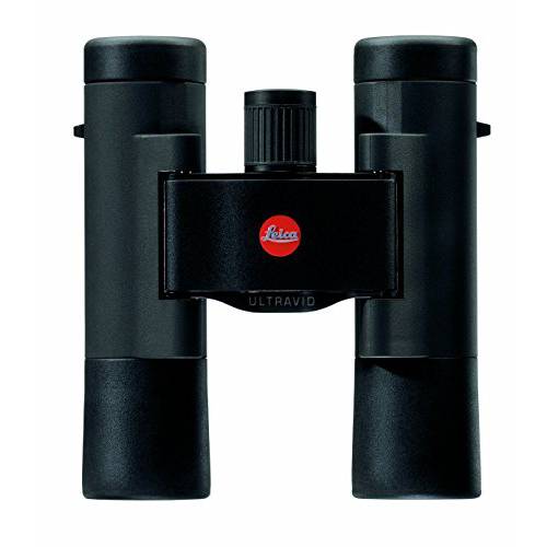Leica Ultravid BR 10x25 Robust 방수 컴팩트 쌍안경 AquaDura 렌즈 코팅, 블랙 40253