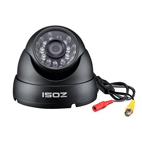 ZOSI 2.0MP FHD 1080p 돔 카메라 하우징 아웃도어 실내 (Hybrid 4-in-1 CVI/ TVI/ AHD/ 960H 아날로그 CVBS), 24PCS LEDs, 80ft IR 나이트 Vision, CCTV 보안카메라, CCTV with 105° 와이드 앵글