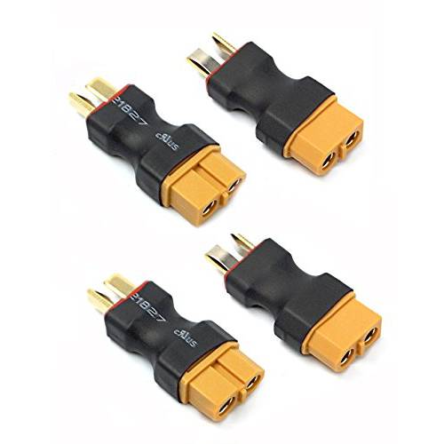 Readytosky XT60 Female to Male Deans T Plug 커넥터 변환기 No Wires RC 리포 배터리 커넥터s(4PCS)