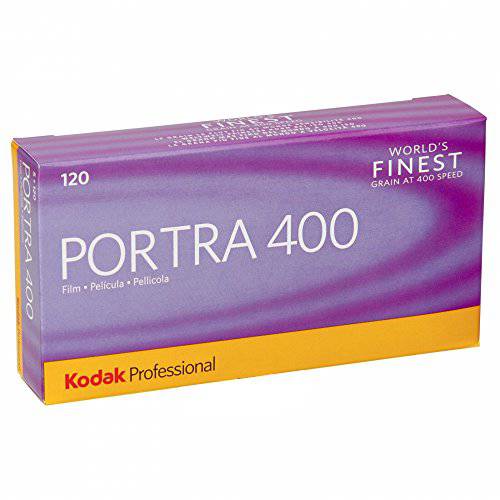 코닥 Portra 400 프로페셔널 ISO 400, 120 propack, 컬러 네거티브 필름 (5 Rolls 마다 Pack)