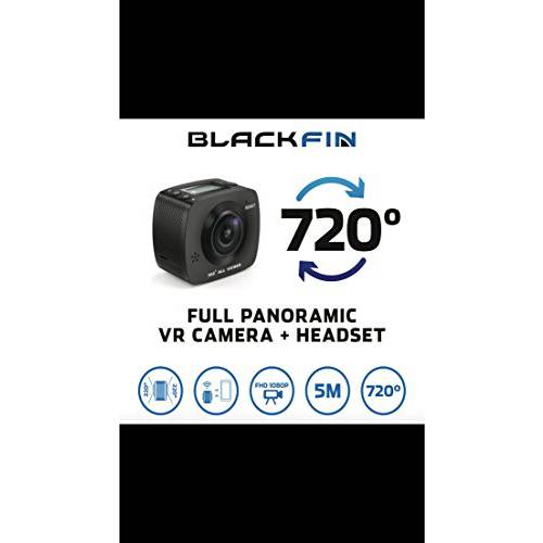 iCatch Blackfin 720 풀 파노라마 VR 카메라+  헤드폰, 헤드셋