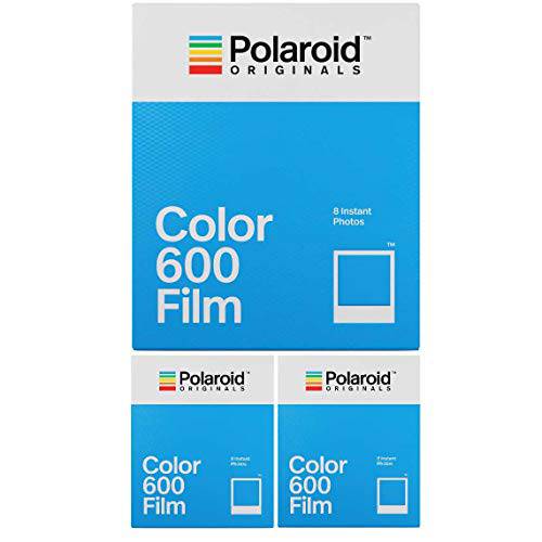 Polaroid Originals 인스턴트 클래식 컬러 필름 for 600 카메라 (3-Pack