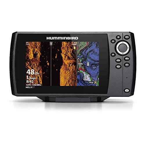 Humminbird 410950-1NAV HELIX 7 CHIRP MSI (Mega 사이드 이미징) GPS G3 NAV 피쉬 파인더