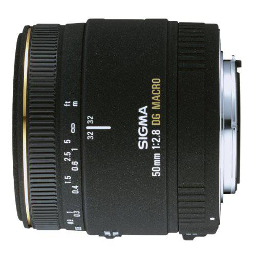 Sigma 50mm f/ 2.8 EX DG Macro 렌즈 for Nikon SLR 카메라 - Fixed